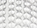 [Video] Crystal AAA Vertical Hole Heart 10x10mm 1/4-1strand beads (aprx.15inch/36cm)