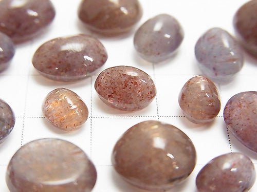 [Video] 6pcs $29.99! High Quality Blood Shot Iolite AAA Cabochon 6pcs