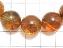 [Video][One of a kind] Dominican Blue Amber AAA Round 13.5mm Bracelet NO.240