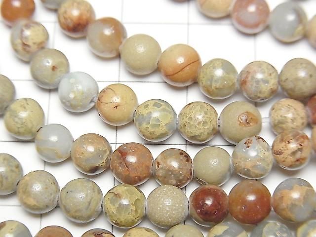 印象碧玉圓珠 6mm 1串 (約 15 英寸/38 公分)
