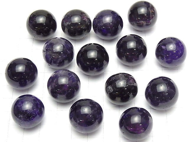 [Video] Amethyst AA Undrilled Round 20-22mm 5pcs $15.99!