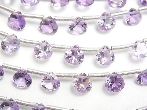 1strand $14.99! High Quality Pink Amethyst AAA Chestnut Faceted 6 x 6 mm 1strand (20pcs)