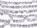 [Video]High Quality Pink Amethyst AAA Chestnut Faceted 6x6mm half or 1strand (28pcs)