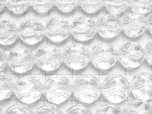 [Video]Crystal AAA Star Faceted Round 10mm 1/4 or 1strand beads (aprx.15inch/37cm)