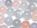 [Video] Beryl Mix (Multicolor Aquamarine) AAA Round 12mm 1/4 or 1strand beads (approx. 15 inches/37 cm)