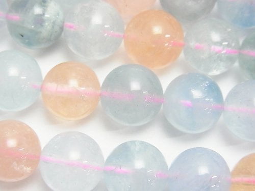 Mixed Stone, Round Gemstone Beads