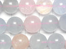 [Video] Beryl Mix (Multicolor Aquamarine) AAA Round 12mm 1/4 or 1strand beads (approx. 15 inches/37 cm)