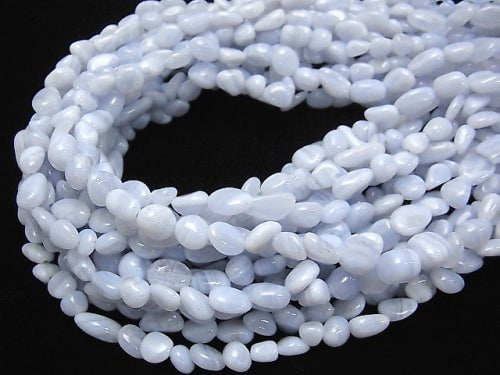 1strand $8.79! Blue Lace Agate AA++ Nugget  1strand (aprx.15inch/38cm)