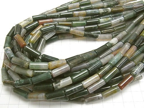 1strand $6.79! Indian agate Tube 16x6x6mm 1strand beads (aprx.15inch / 36cm)