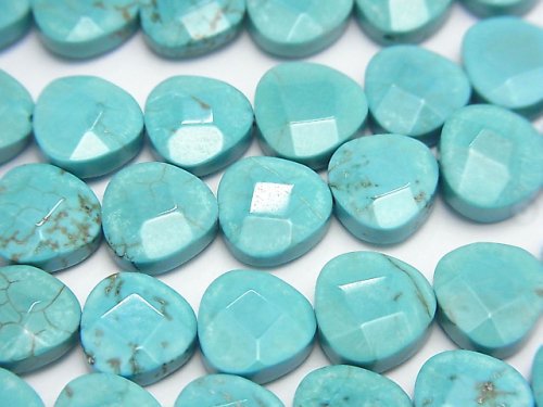 Chestnut Shape, Magnesite Turquoise Gemstone Beads