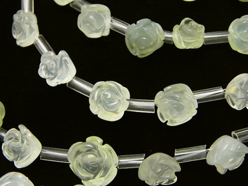 Jade, Rose Gemstone Beads