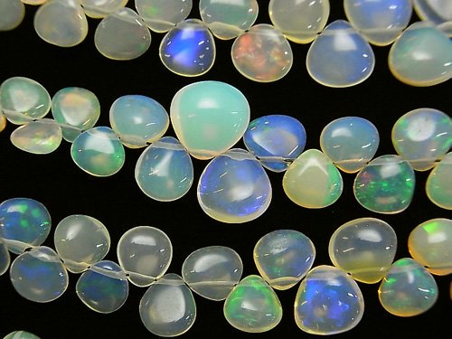 Chestnut Shape, Opal Gemstone Beads