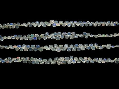 High Quality Ethiopia Crystal Opal AA ++ Chestnut (Smooth) half or 1strand (22 cm)