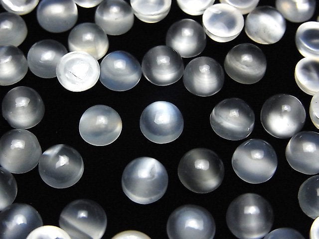 Cabochon, Moonstone Gemstone Beads