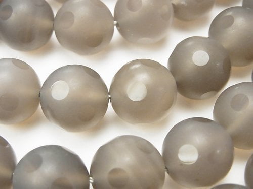 Faceted Round, Onyx Gemstone Beads