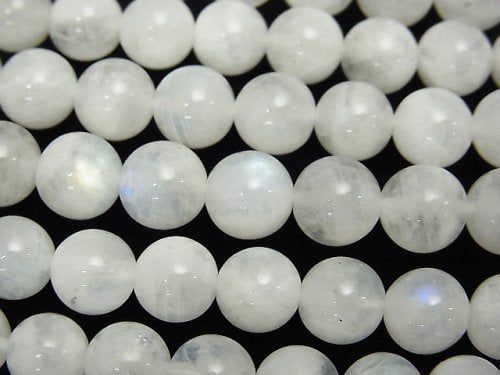 Rainbow Moonstone, Round Gemstone Beads