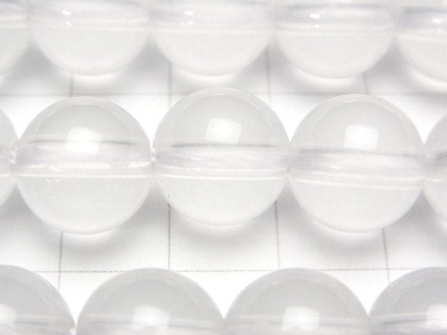 Milky Quartz AAA Round 12 mm [2 mm hole] half or 1 strand beads (aprx.15 inch / 36 cm)