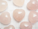 Rose Quartz AA++ Undrilled Heart 19x20mm 3pcs