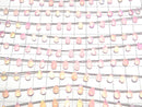 [Video] Pink color Opal Drop (Smooth) 1strand (12pcs)