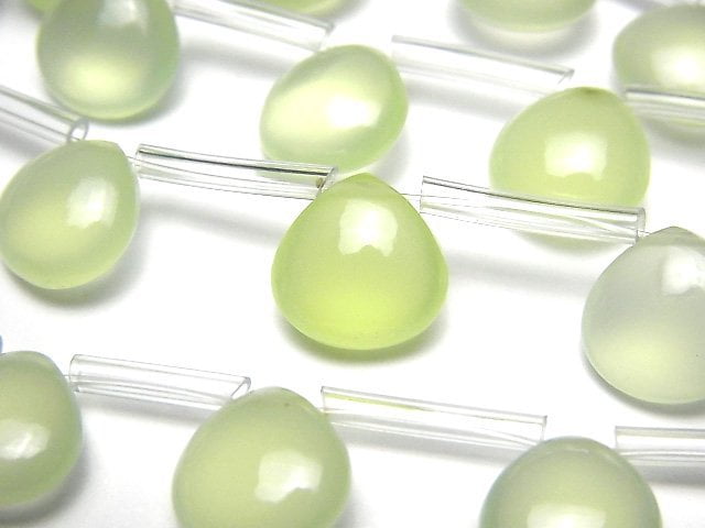 Chalcedony, Chestnut Shape Gemstone Beads