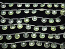 [Video]High Quality Light Green Chalcedony AAA Chestnut (Smooth) 10x10mm 1strand (8pcs )