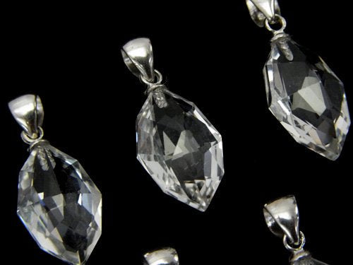 Accessories, Crystal Quartz, Pendant Gemstone Beads