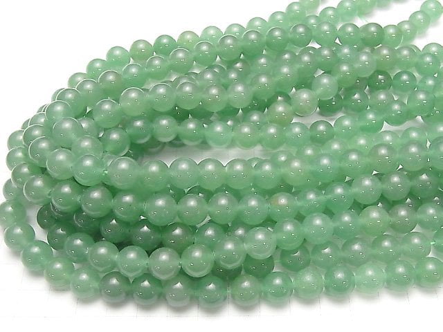 Green Aventurine Round 10mm 1strand beads (aprx.15inch / 37cm)