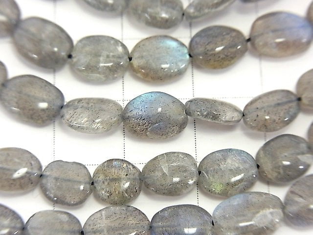 1strand $6.79! Labradorite AA++ Oval -Nugget  1strand beads (aprx.14inch/34cm)