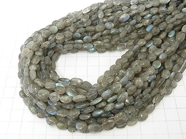 1strand $6.79! Labradorite AA++ Oval -Nugget  1strand beads (aprx.14inch/34cm)