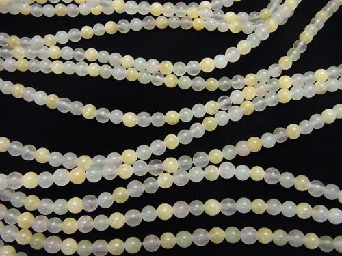 [Video] Mixed Stone  Round 4mm 1strand beads (aprx.15inch/38cm)
