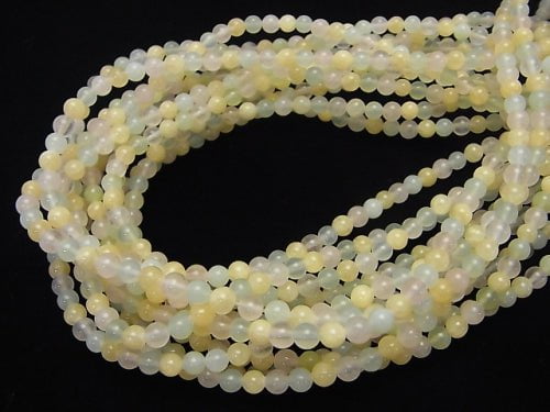 [Video] Mixed Stone  Round 4mm 1strand beads (aprx.15inch/38cm)