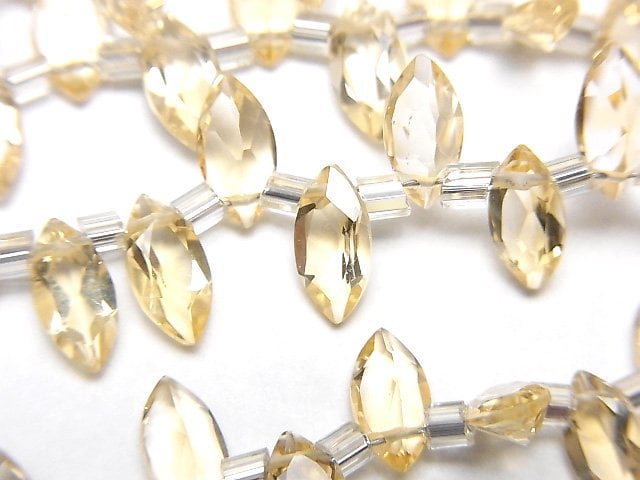 [Video]High Quality Citrine AAA Marquise Faceted 8x4mm half or 1strand (28pcs)