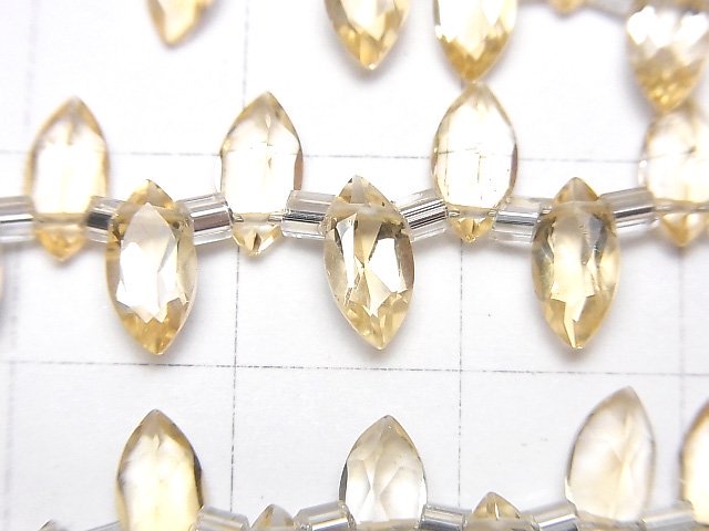 [Video]High Quality Citrine AAA Marquise Faceted 8x4mm half or 1strand (28pcs)