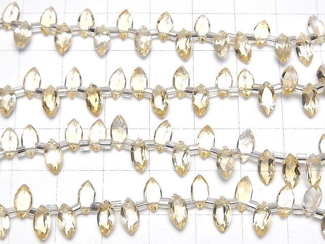 [Video]High Quality Citrine AAA Marquise Faceted 8x4mm half or 1strand (28pcs)