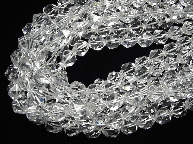 [Video] High Quality Crystal AAA 20 Faceted Round 12 mm 1/4 or 1 strand beads (aprx.15 inch / 36 cm)