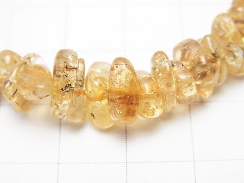 [Video] [One of a kind] High Quality Imperial Topaz AAA Chips (Small Nugget) Bracelet NO.72