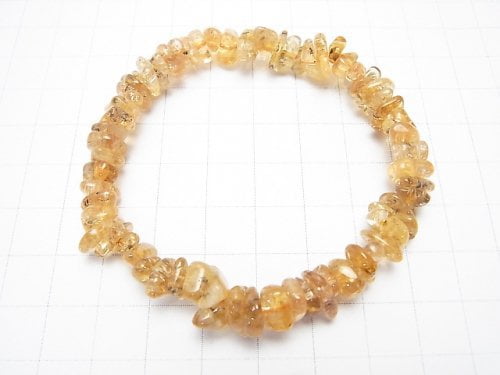 [Video] [One of a kind] High Quality Imperial Topaz AAA Chips (Small Nugget) Bracelet NO.72