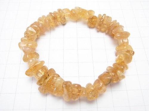 [Video] [One of a kind] High Quality Imperial Topaz AAA Chips (Small Nugget) Bracelet NO.79