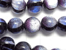 [Video] Lampwork Beads Round 12mm [Purple] 1/4 or 1strand beads (aprx.14inch/34cm)