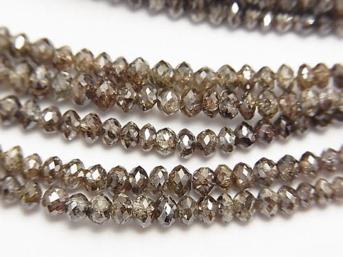 Diamond, Roundel Gemstone Beads