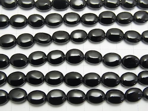 Onyx  Oval 10x8x4mm 1strand beads (aprx.15inch/38cm)