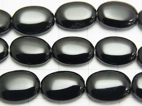 [Video]Onyx Oval 14x10x4mm 1strand beads (aprx.15inch/36cm)