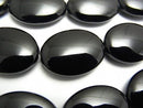 Onyx  Oval 30x20mm half or 1strand beads (aprx.15inch/36cm)