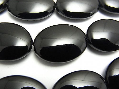 Onyx, Oval Gemstone Beads