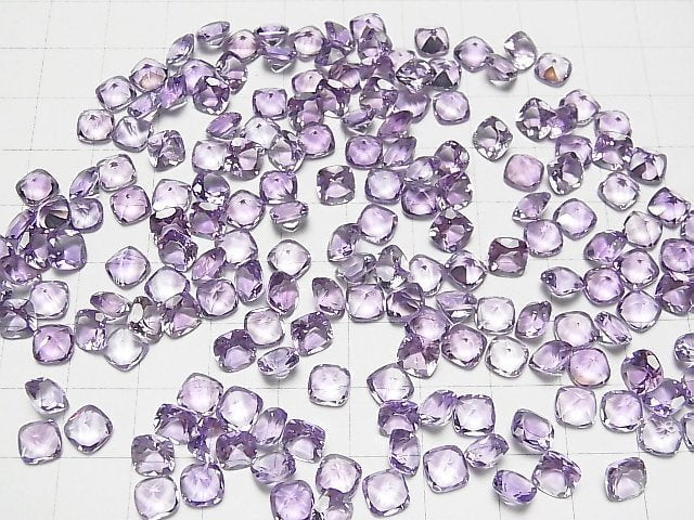 [Video] High Quality Amethyst AAA Loose stone Square Faceted 6x6mm 5pcs