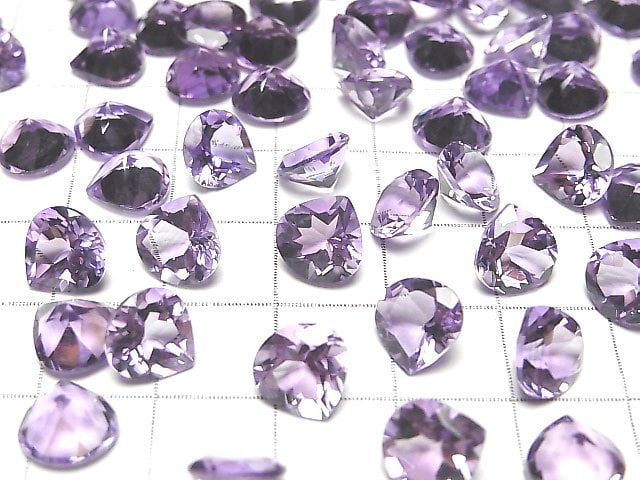 [Video] High Quality Pink Amethyst AAA Undrilled Chestnut Faceted 8 x 8 mm 5pcs $7.79!