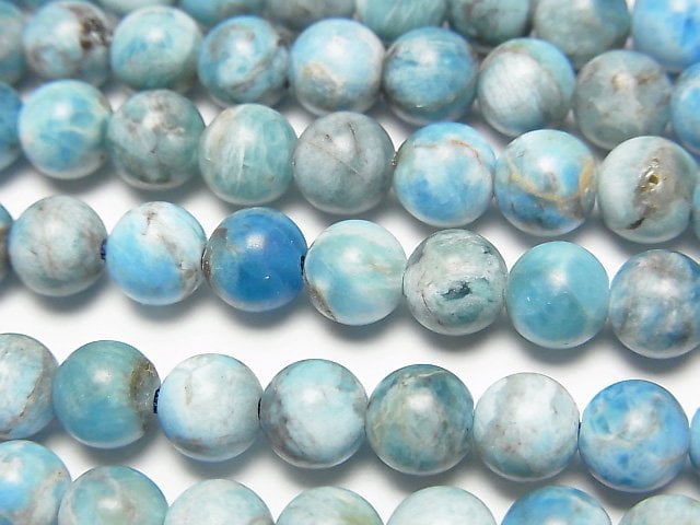 Apatite, Round Gemstone Beads