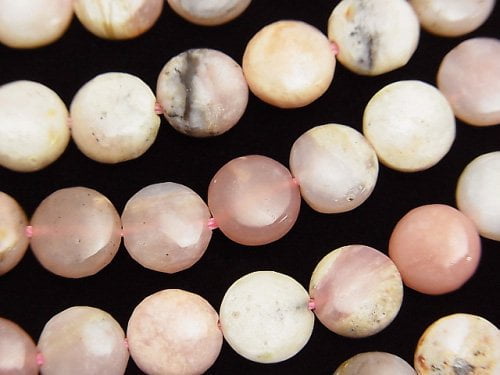 Coin, Opal Gemstone Beads