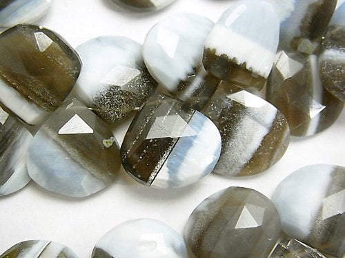 Chestnut Shape, Faceted Briolette, Opal Gemstone Beads