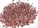 [Video] High Quality Mozambique Garnet AAA Loose Stone Round Faceted 3x3mm 20pcs